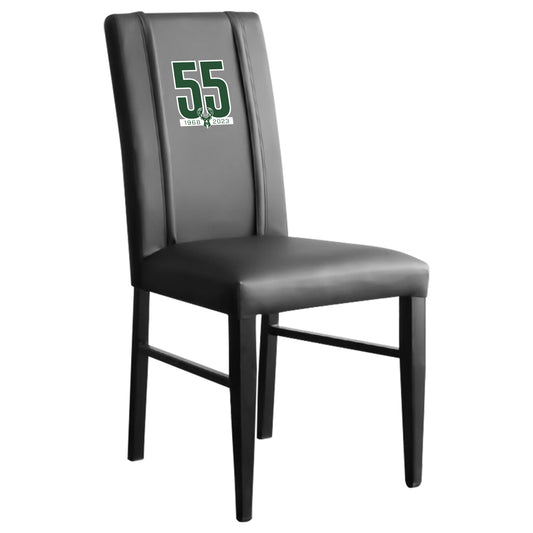Side Chair 2000 with Milwaukee Bucks Team Commemorative Logo Set of 2