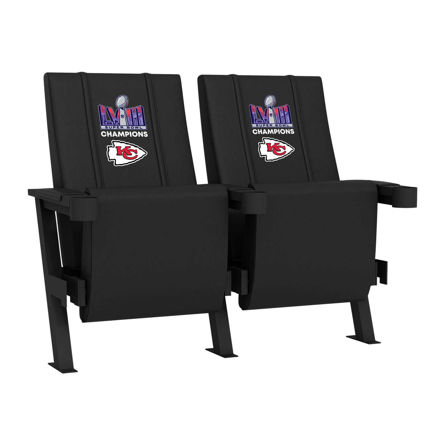 SuiteMax 3.5 VIP Seats with Kansas City Chiefs Super Bowl LVIII Champions Logo