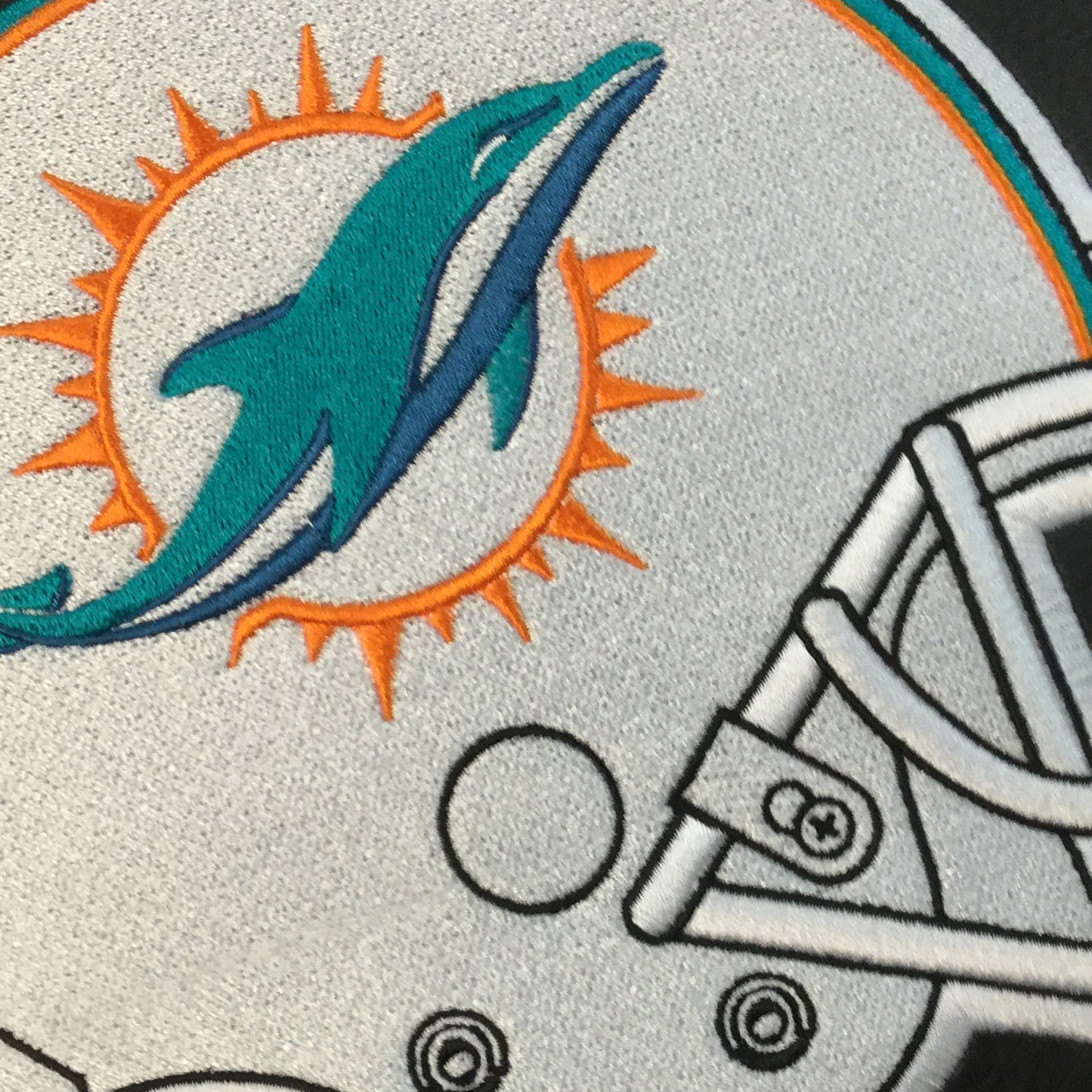 Xpression Pro Gaming Chair with  Miami Dolphins Helmet Logo