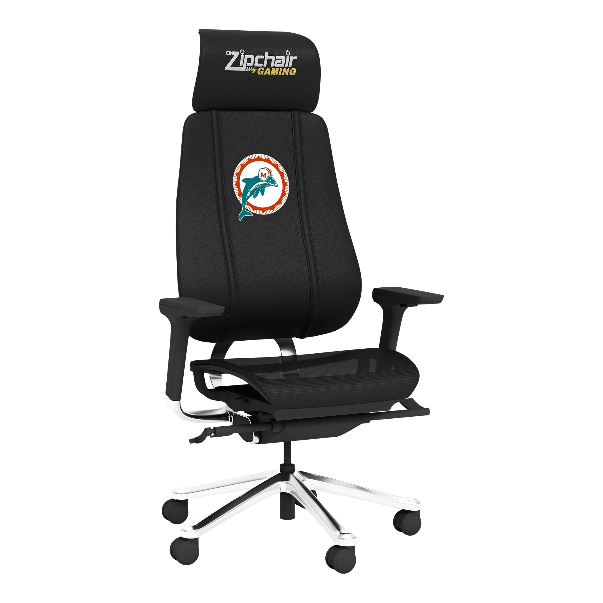 PhantomX Mesh Gaming Chair with  Miami Dolphins Alternate Logo