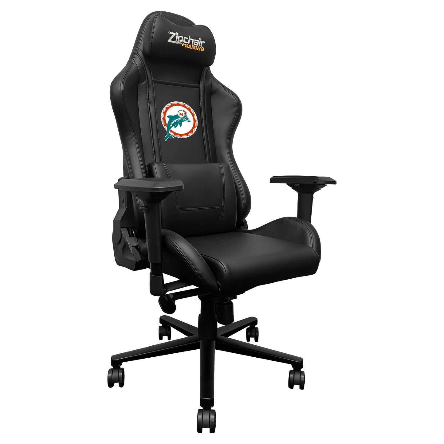 Xpression Pro Gaming Chair with Miami Dolphins Alternate Logo