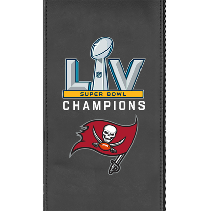 Tampa Bay Buccaneers Primary Super Bowl LV Logo Stealth Power Plus Recliner