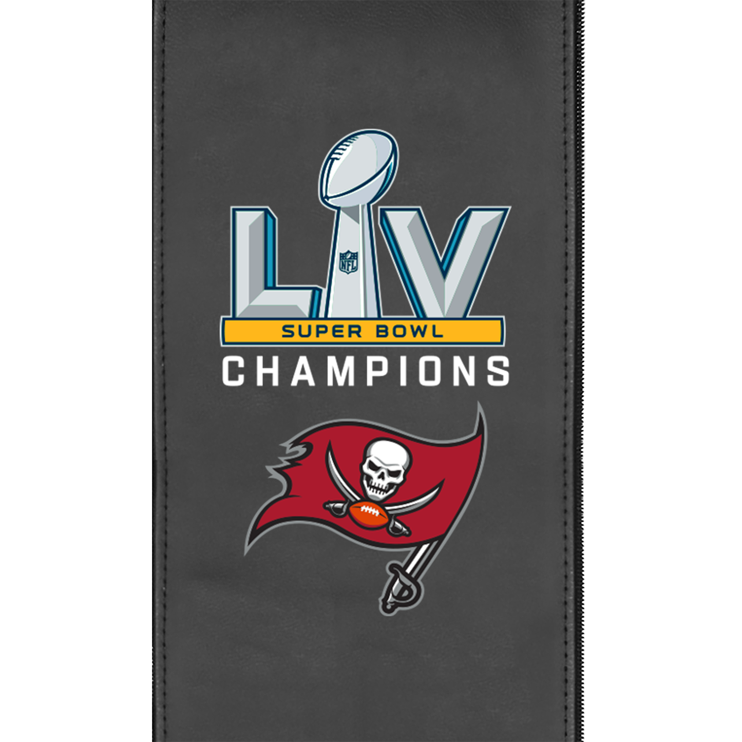 Tampa Bay Buccaneers Primary Super Bowl LV Logo Curve Task Chair