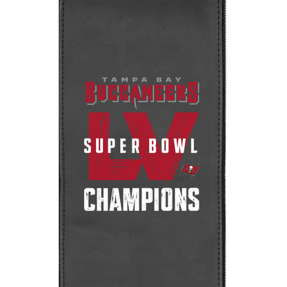 Tampa Bay Buccaneers Alternate Super Bowl LV Logo Silver Sofa