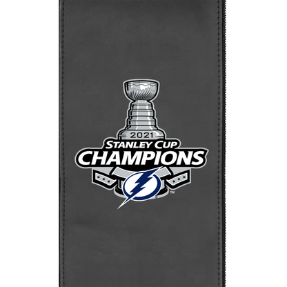 Curve Task Chair with Tampa Bay Lightning 2021 Stanley Cup Champions Logo