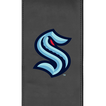 Silver Loveseat with Seattle Kraken Primary Logo