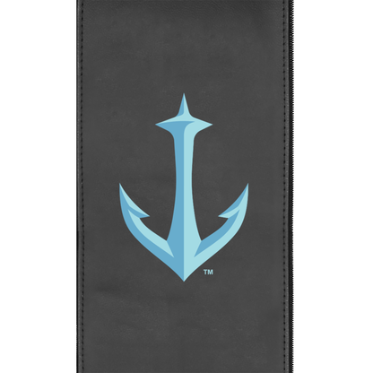 Silver Sofa with Seattle Kraken Secondary Logo