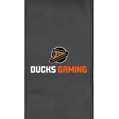 Silver Club Chair with Ducks Gaming Logo