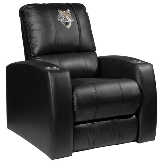 Relax Home Theater Recliner with Wolf Head Logo Panel