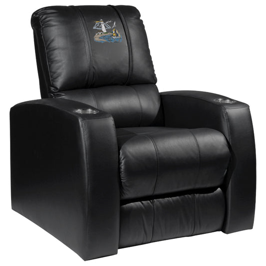Relax Home Theater Recliner with Lighthouse Scene Logo Panel