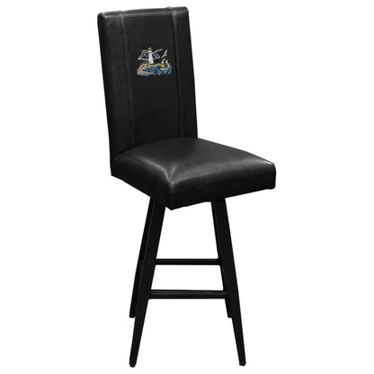 Swivel Bar Stool 2000 with Lighthouse Scene Logo Panel