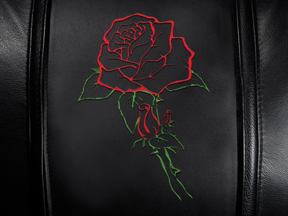Office Chair 1000 with Red Rose Logo Panel