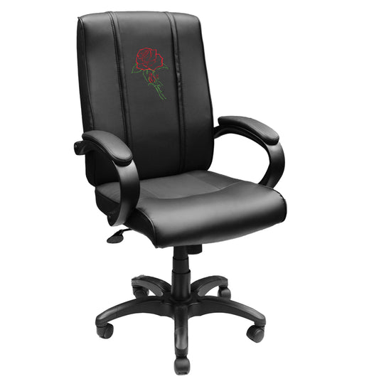 Office Chair 1000 with Red Rose Logo Panel