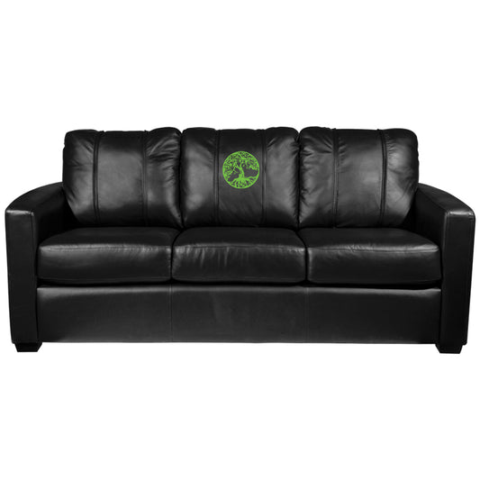 Silver Sofa with Tree of Life Logo Panel
