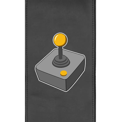 Silver Club Chair with Joystick Gaming Logo