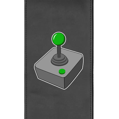 Silver Club Chair with Joystick Gaming Logo