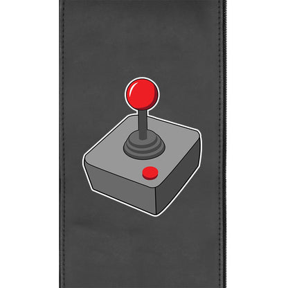 Silver Club Chair with Joystick Gaming Logo