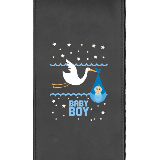 Baby Boy Stork Logo Panel