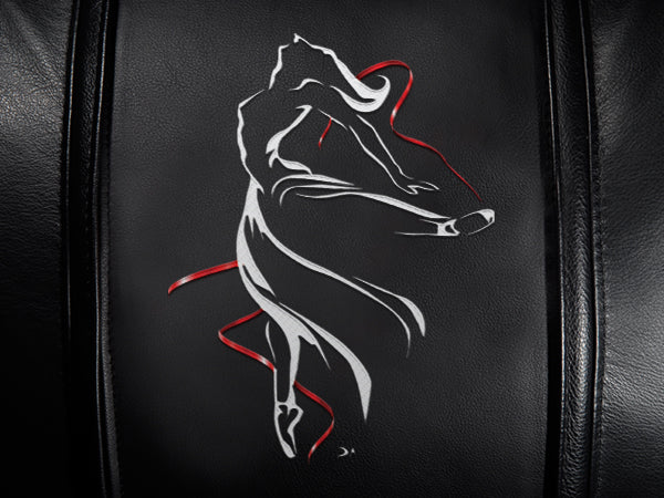 Stealth Recliner with Ballerina Red Ribbon Logo Panel