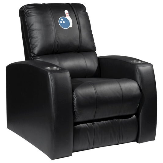 Relax Home Theater Recliner with Bowling Logo Panel