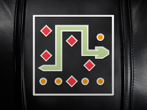 Video Game Snake Logo Panel