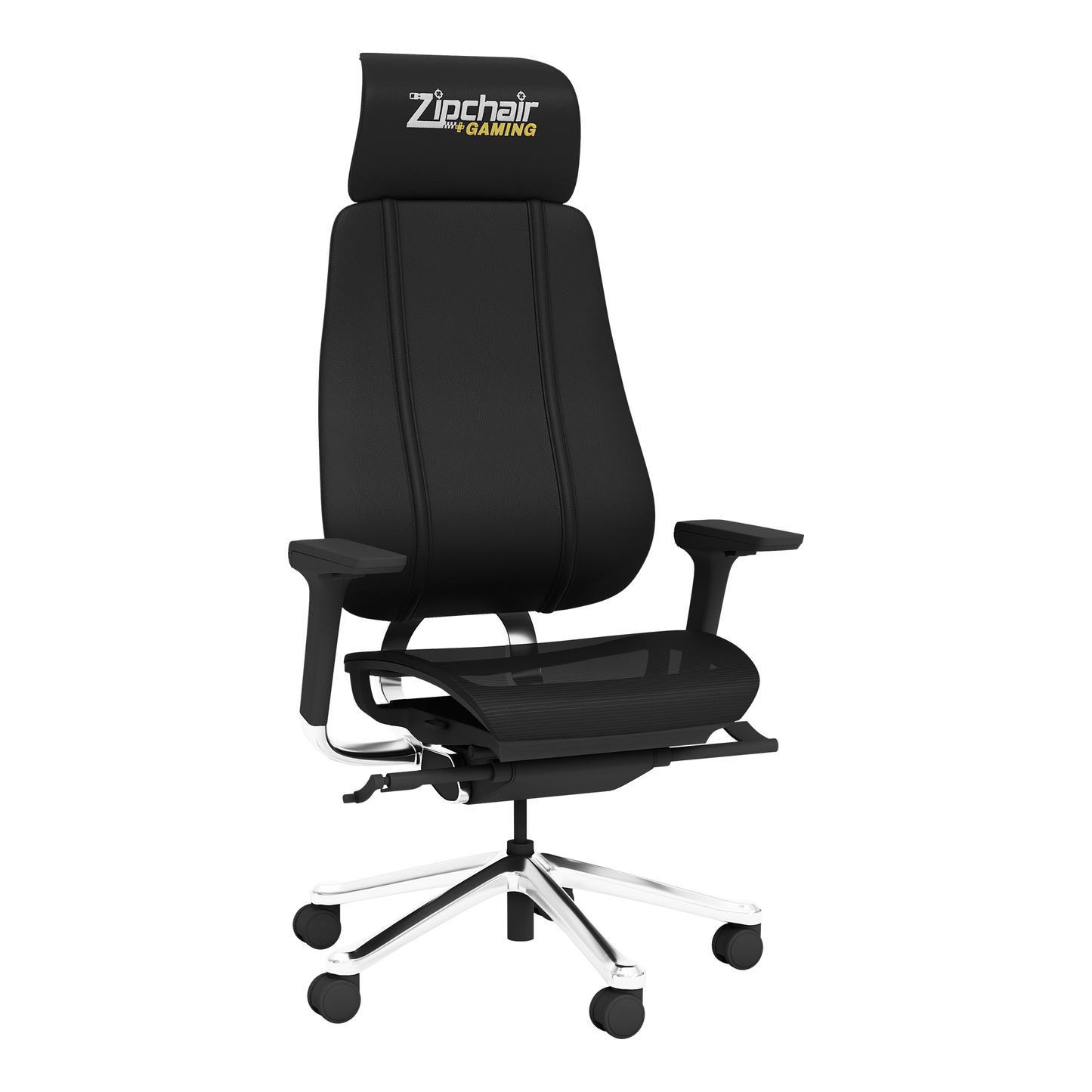 PhantomX Gaming Chair with Georgia Tech Yellow Jackets Alternate Buzz Logo