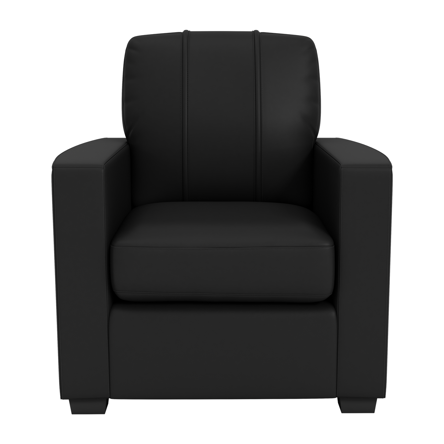 Silver Club Chair with Oakland Athletics Logo