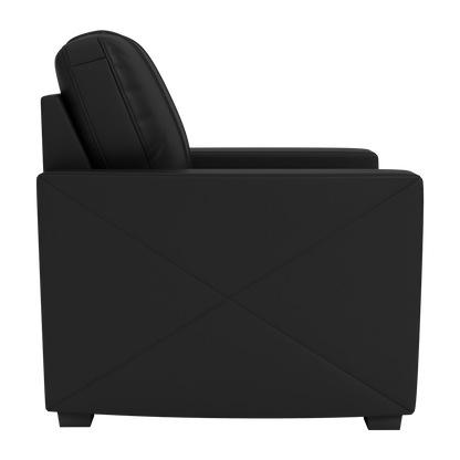 Silver Club Chair with Stingray Symbol Logo