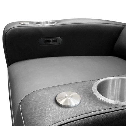 Stealth Power Plus Recliner with Houston Rockets Team Commemorative Logo
