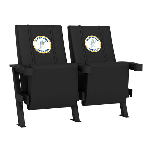 SuiteMax 3.5 VIP Seats with Milwaukee Brewers Cooperstown Primary Logo