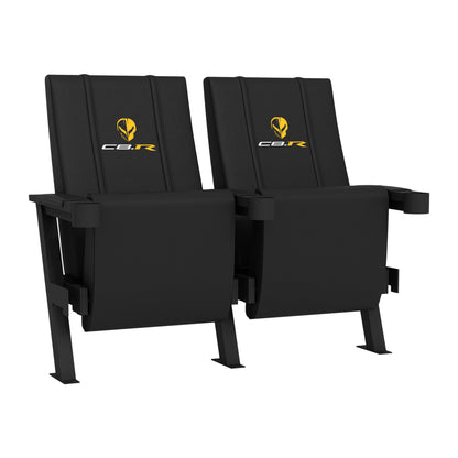 SuiteMax 3.5 VIP Seats with C8R Jake Yellow Logo