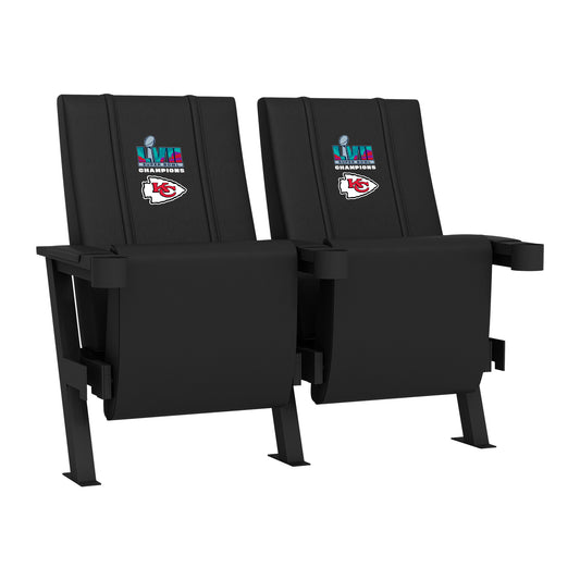 SuiteMax 3.5 VIP Seats with Kansas City Chiefs Super Bowl LVII Champions Logo