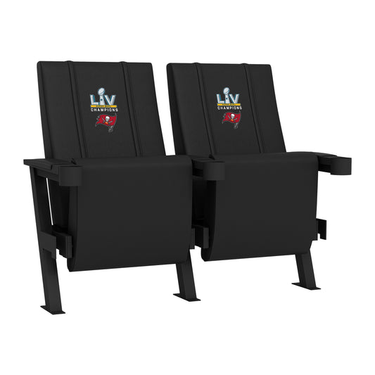 SuiteMax 3.5 VIP Seats with Tampa Bay Buccaneers Primary Super Bowl LV Logo