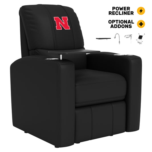Stealth Power Plus Recliner with Nebraska Cornhuskers Primary