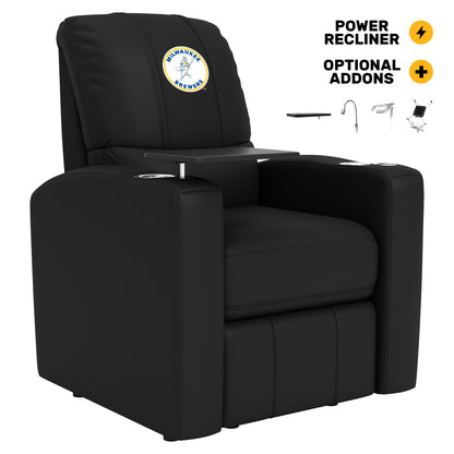 Stealth Power Plus Recliner with Milwaukee Brewers Cooperstown Primary