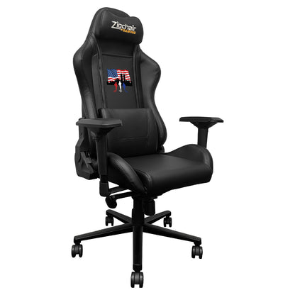 Xpression Pro Gaming Chair with 9/11 First Responders Logo