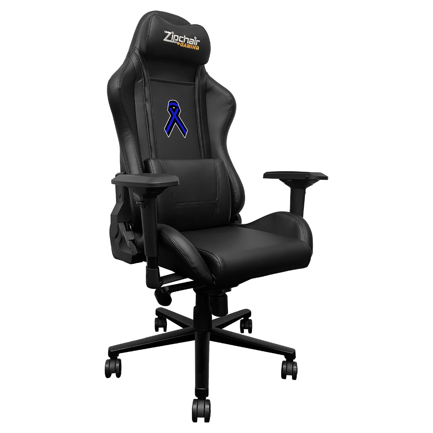 Xpression Pro Gaming Chair with Blue Ribbon Logo