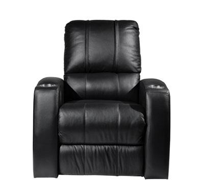 Relax Home Theater Recliner with Spooky Pumpkin Patch Logo