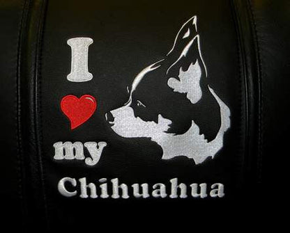 Relax Home Theater Recliner with Chihuahua Logo Panel