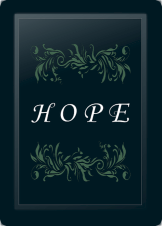 Hope Floral Horizontal Sage