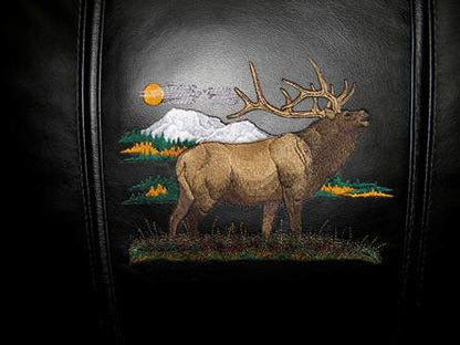 Relax Home Theater Recliner with Elk Bugling Logo