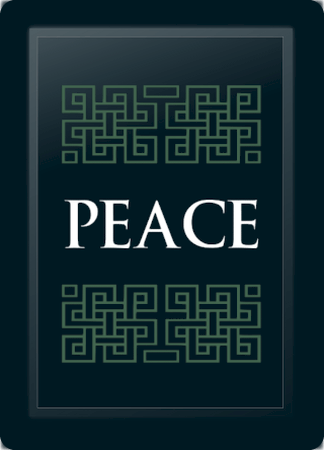 Peace Deco Horizontal Sage