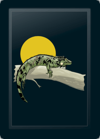 Office Chair 1000 with Iguana Logo Panel