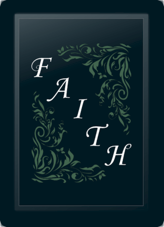 Faith Floral Diagonal Sage