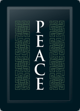 Peace Deco Vertical Sage