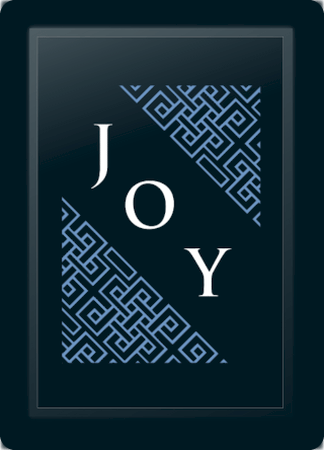 Joy Deco Diagonal Blue