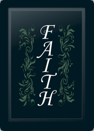 Faith Floral Vertical Sage