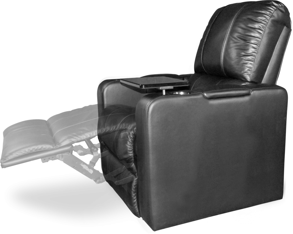 Home Theater Recliner Plus Power Commercial Grade Synthetic Leather with USB & Tray Table Special Order