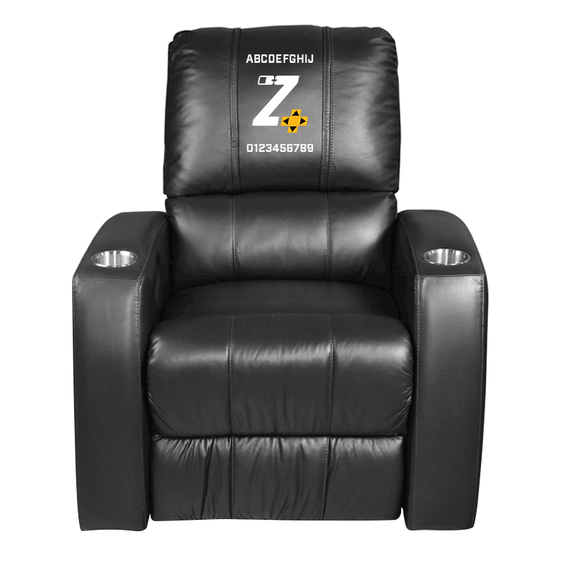 Personalized Retro Gaming Logo Relax Home Theater Recliner