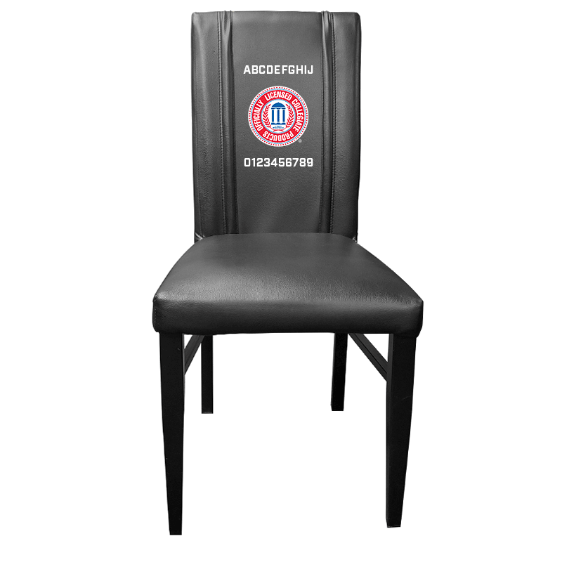 Personalized Side Chair 2000 Set of 2 with Licensed Embroidered Team Logo
